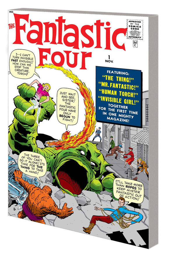 Mighty Mmw Fantastic Four Gn (Paperback) Vol 01 Greatest Heroes Direct Market Variant Graphic Novels published by Marvel Comics