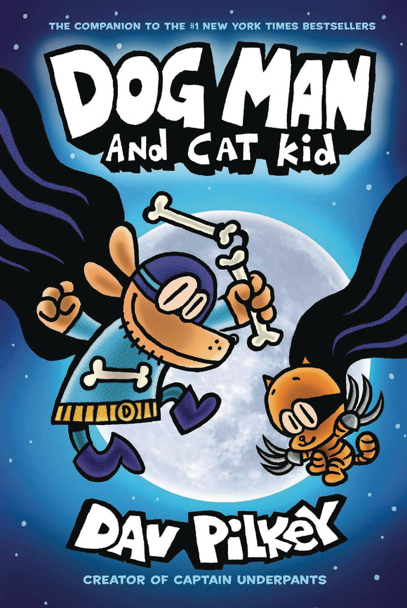 Dog Man Gn Vol 04 Dog Man & Cat Kid (Hardcover) Graphic Novels published by Graphix