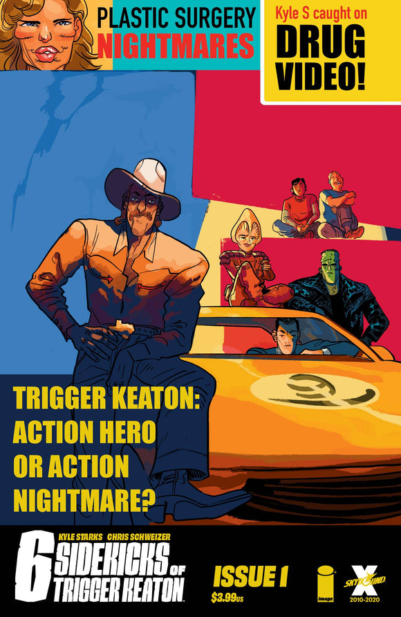 Six Sidekicks Of Trigger Keaton (2021 Image) #1 Cvr B Henderson (Mature) Comic Books published by Image Comics