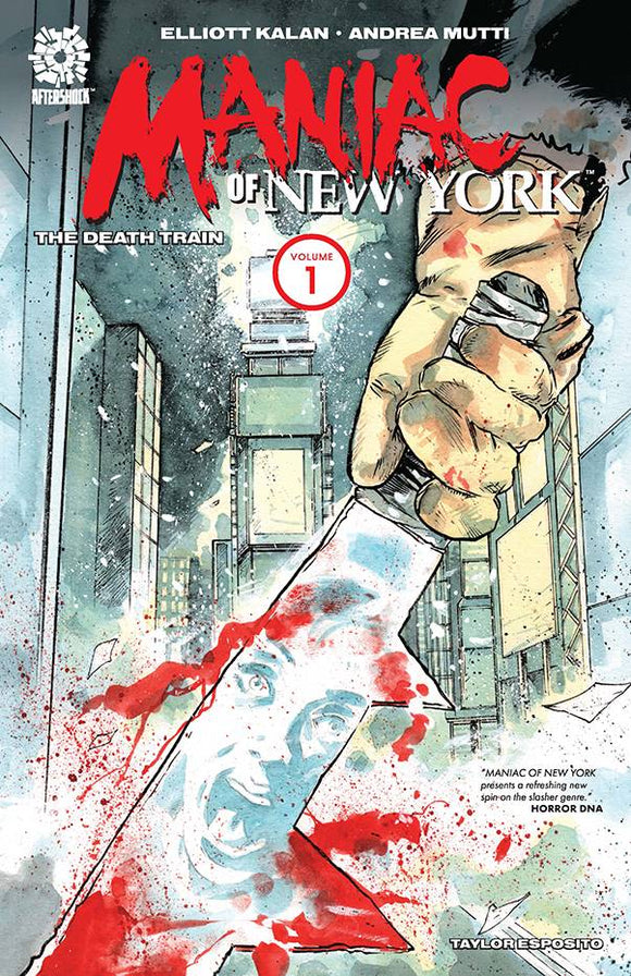 Maniac Of New York (Paperback) Vol 01 Death Train Graphic Novels published by Aftershock Comics