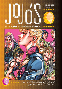 Jojo's Bizarre Adv Pt 5 Golden Wind (Hardcover) Vol 02 Manga published by Viz Llc