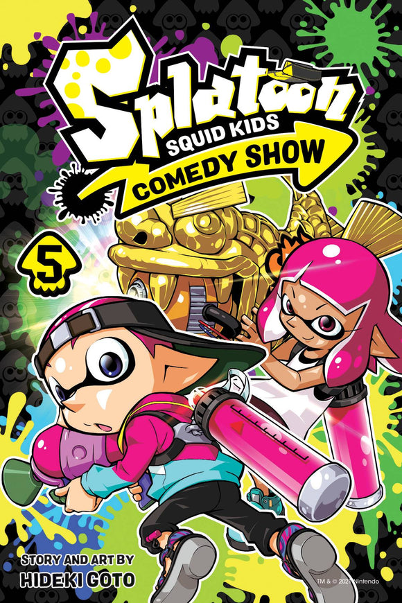 Splatoon Squid Kids Comedy Show Gn Vol 05 Manga published by Viz Media Llc
