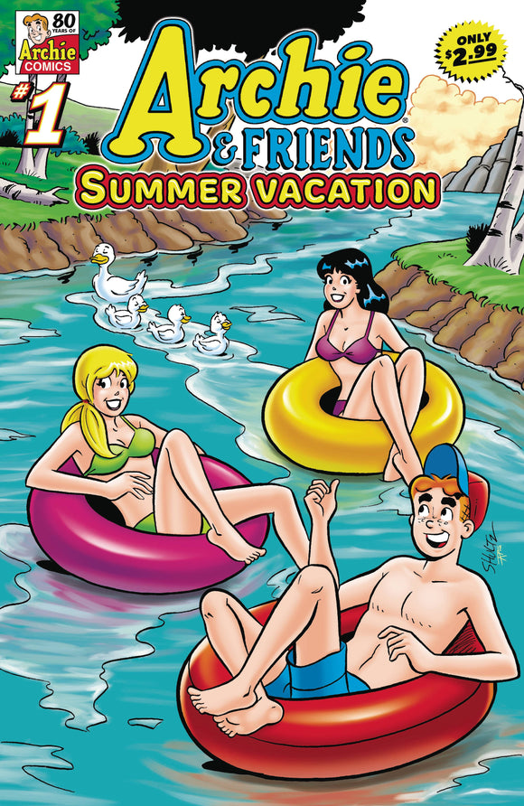 Archie and Friends Summer Vacation (2021 Archie) #1 Comic Books published by Archie Comic Publications