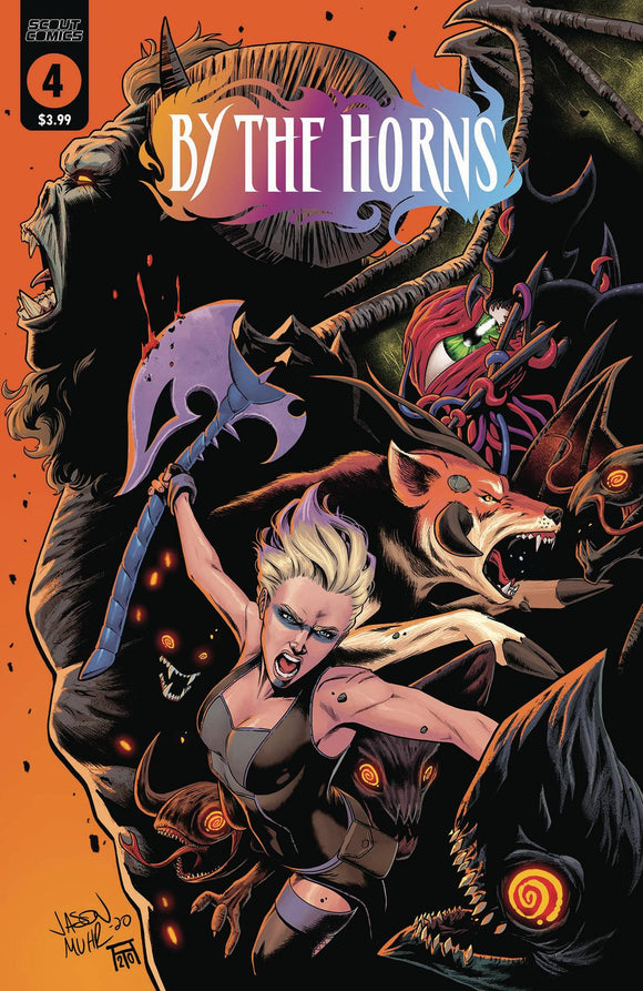 By the Horns (2021 Scout Comics) #4 (Of 7) Cvr A Muhr (Mature) Comic Books published by Scout Comics