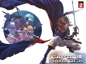 Space Pirate Captain Harlock (2021) #2 Cvr C Andie Tong Comic Books published by Ablaze