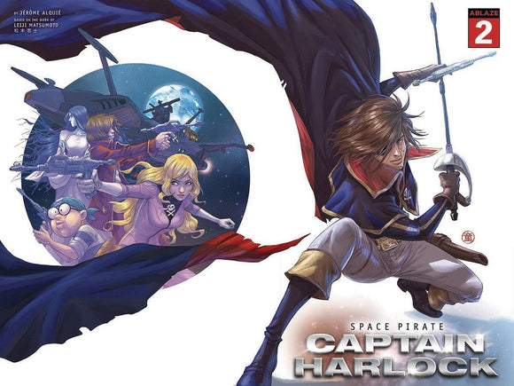 Space Pirate Captain Harlock (2021) #2 Cvr C Andie Tong Comic Books published by Ablaze