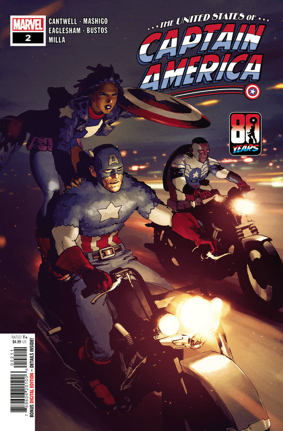 United States of Captain America (2021 Marvel) #2 (Of 5) Comic Books published by Marvel Comics