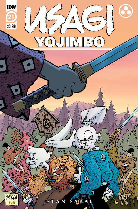 Usagi Yojimbo (2019 IDW) (4th Series) #21 Cvr A Sakai Comic Books published by Idw Publishing