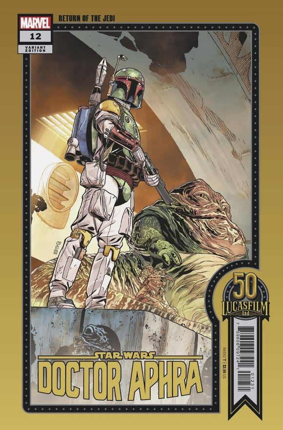 Star Wars Doctor Aphra (2020 Marvel) (2nd Series) #12 Sprouse Lucasfilm 50th Variant Wobh Comic Books published by Marvel Comics