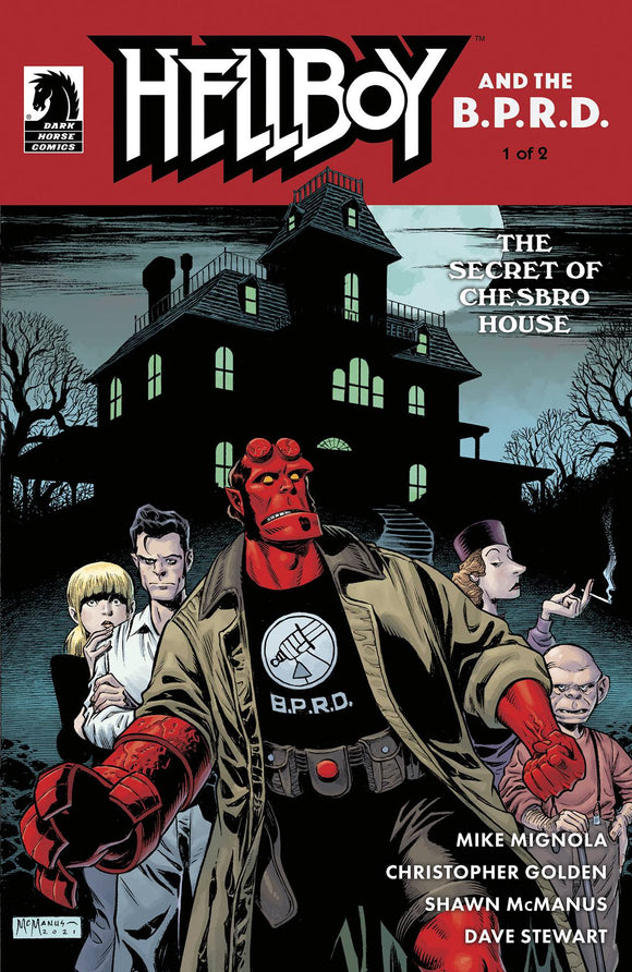 Hellboy and the B.P.R.D. the Secret of Chesbro House (2021 Dark Horse) #1 (Of 2) Cvr A Mcman Comic Books published by Dark Horse Comics