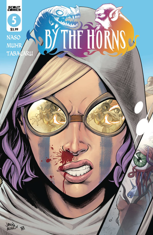 By the Horns (2021 Scout Comics) #5 (Of 7) Cvr A Muhr (Mature) Comic Books published by Scout Comics