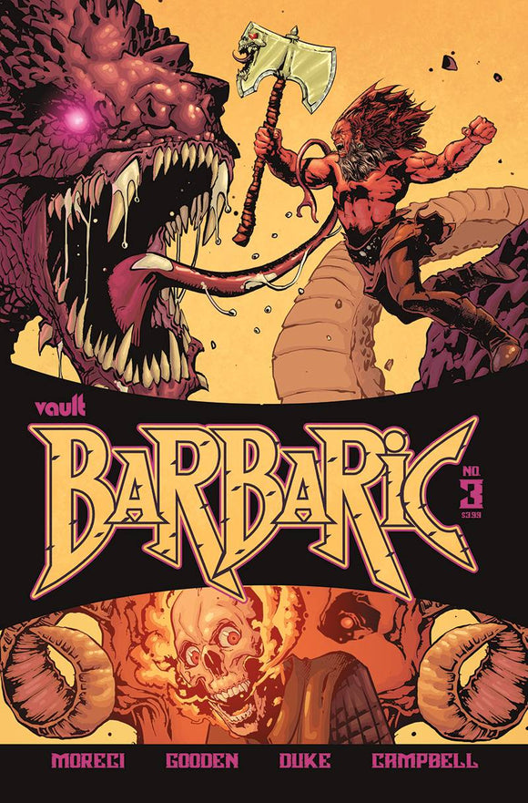 Barbaric (2021 Vault) #3 Cvr A Gooden Comic Books published by Vault Comics