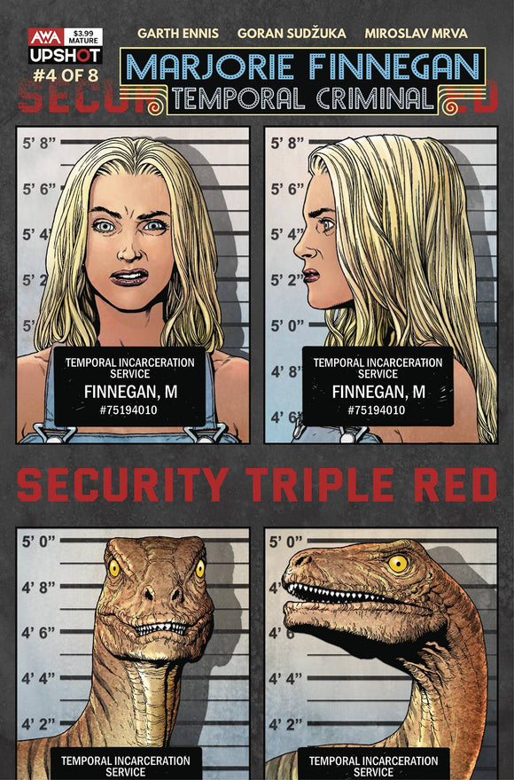 Marjorie Finnegan Temporal Criminal (2021 AWA) #4 (Mature) Comic Books published by Artists Writers & Artisans Inc