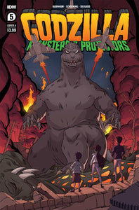 Godzilla Monsters and Protectors (2021 IDW) #5 (Of 5) Cvr A Schoening Comic Books published by Idw Publishing