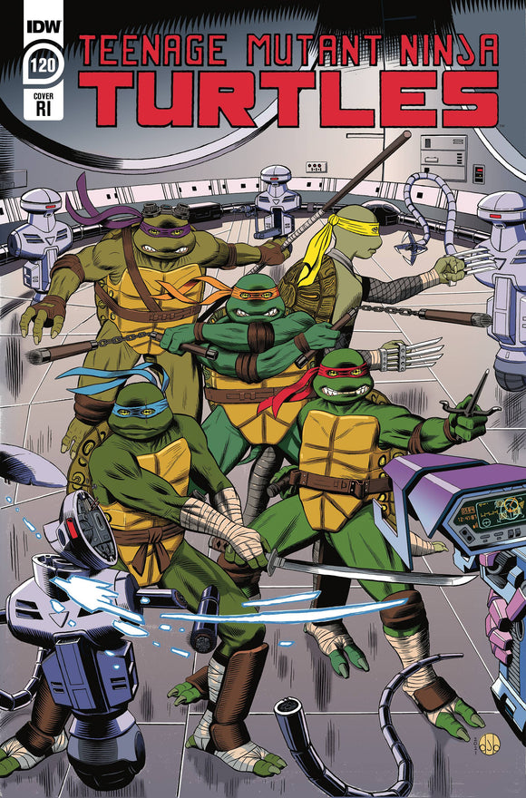Teenage Mutant Ninja Turtles (Tmnt) (2011 Idw) #120 Cvr C 1:10 Incentive Bryant Variant Comic Books published by Idw Publishing
