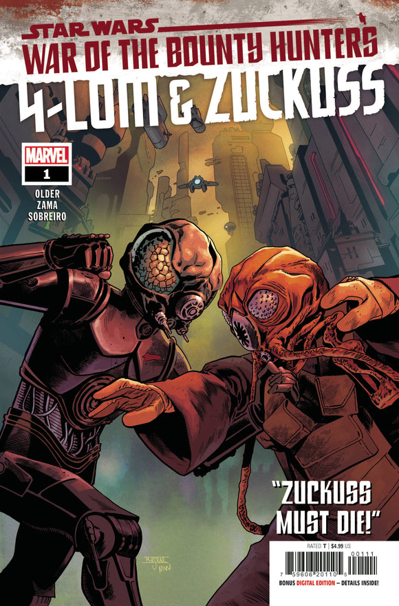 Star Wars War of the Bounty Hunters 4-Lom & Zuckuss (2021 Marvel) #1 Comic Books published by Marvel Comics