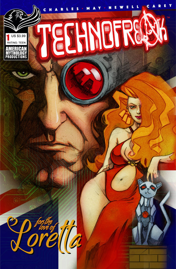 Technofreak (2021 American Mythology) #1 (Of 3) Cvr A Newell (Mature) Comic Books published by American Mythology Productions