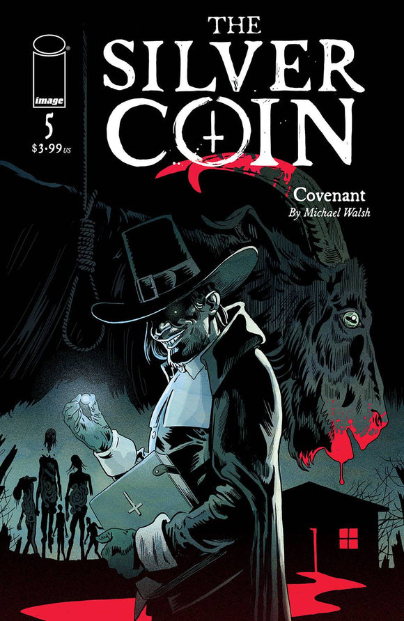 Silver Coin (2021 Image) #5 Cvr A Walsh (Mature) Comic Books published by Image Comics