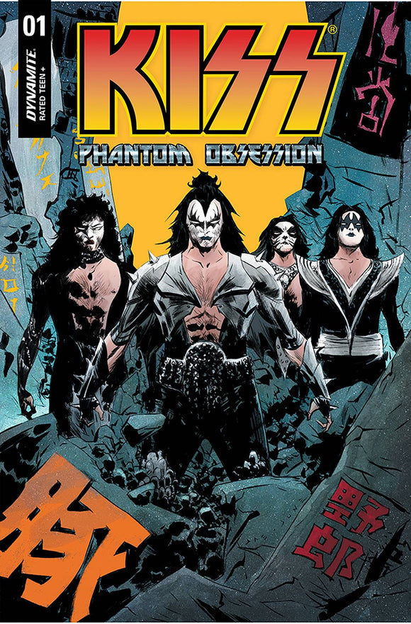 Kiss Phantom Obsession (2021 Dynamite) #1 Cvr A Lee Comic Books published by Dynamite