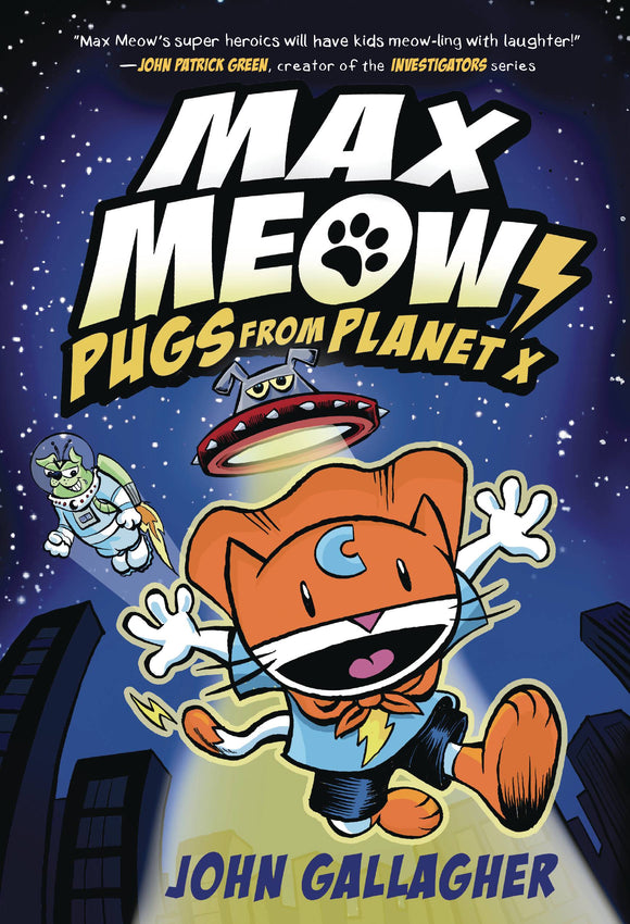 Max Meow Cat Crusader Gn Vol 03 Pugs From Planet X Graphic Novels published by Random House