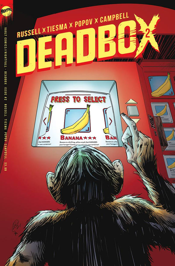 Deadbox (2021 Vault Comics) #2 Cvr A Tiesma Comic Books published by Vault Comics