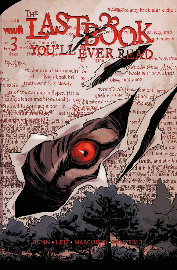 Last Book You'll Ever Read (2021 Vault) #3 Cvr B Hickman Comic Books published by Vault Comics