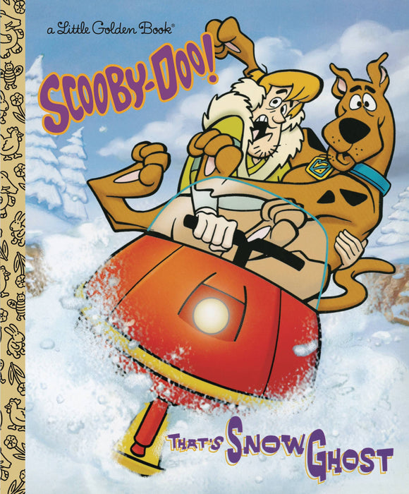 Scooby Doo That's Snow Ghost Little Golden Book Graphic Novels published by Golden Books