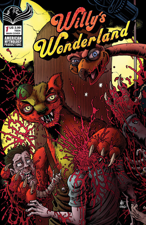 Willy's Wonderland Prequel (2021 American Mythology) #1 Cvr A Hasson & Haeser Comic Books published by American Mythology Productions