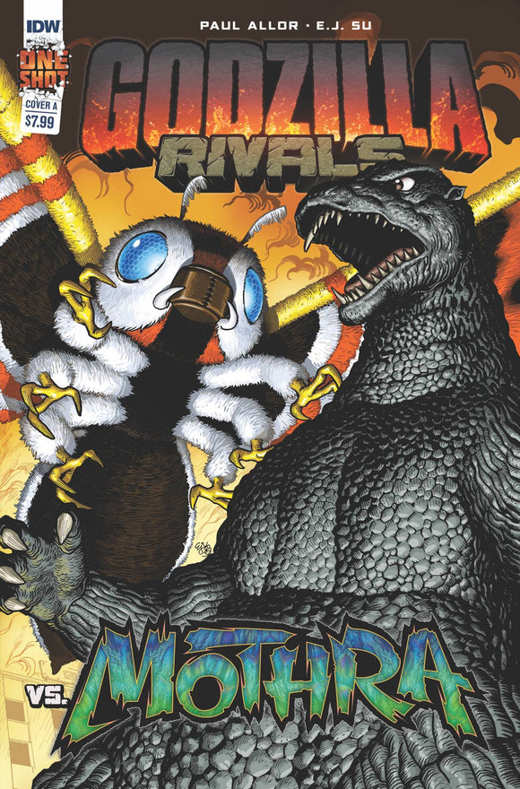 Godzilla Rivals Vs Mothra Cvr A Su Comic Books published by Idw Publishing