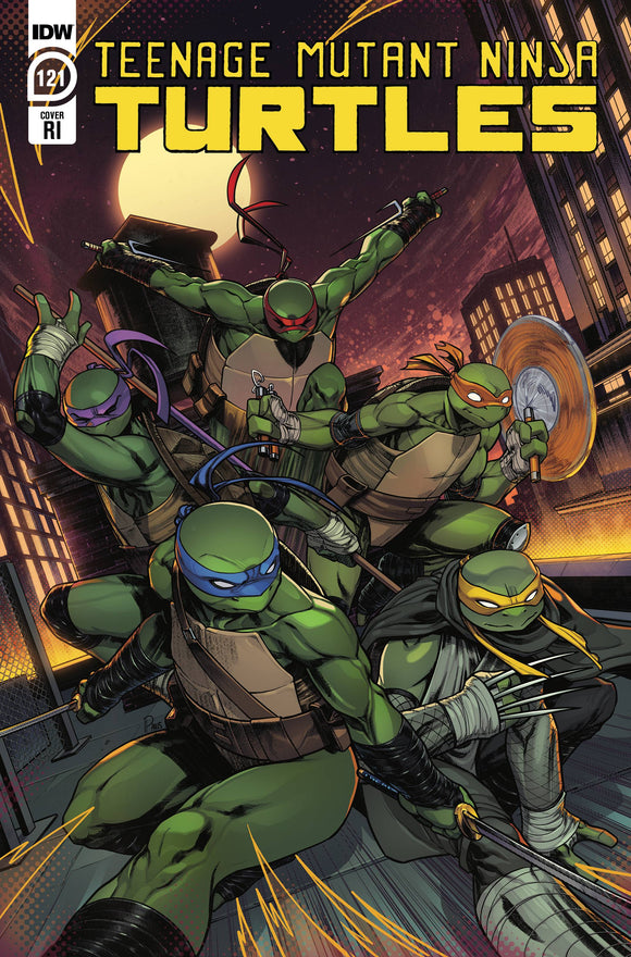 Teenage Mutant Ninja Turtles (Tmnt) (2011 Idw) #121 Cvr C 1:10 Incentive Paris Alleyne Variant Comic Books published by Idw Publishing