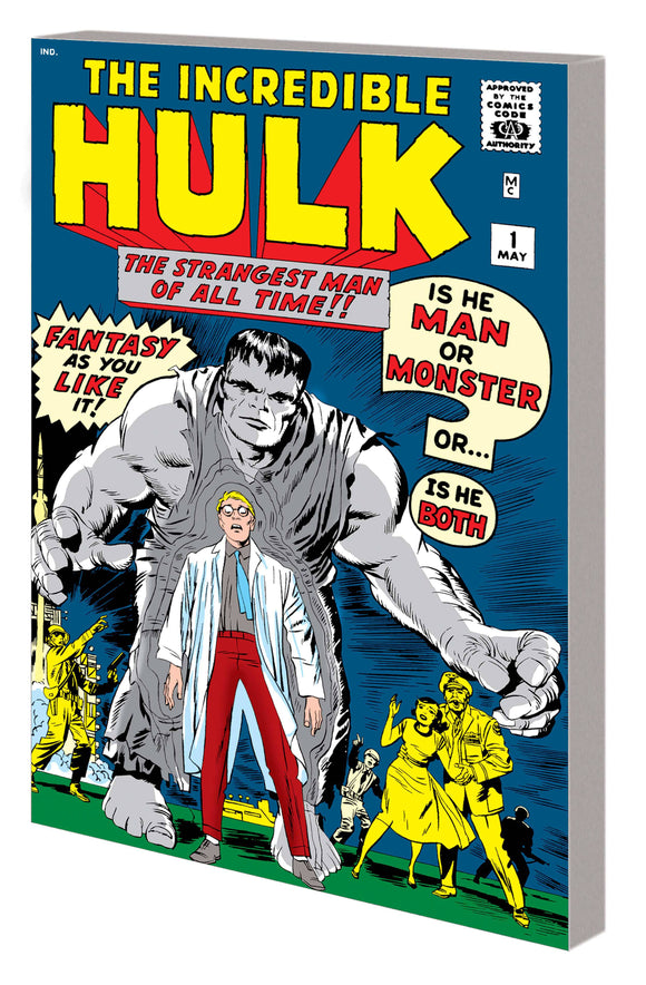 Mighty Mmw Incredible Hulk Gn (Paperback) Vol 01 Green Goliath Dm Variant Graphic Novels published by Marvel Comics
