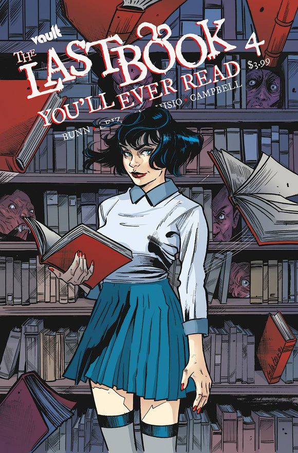 Last Book You'll Ever Read (2021 Vault) #4 Cvr A Leiz (Mature) Comic Books published by Vault Comics