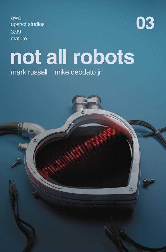Not All Robots (2021 AWA) #3 (Mature) Comic Books published by Artists Writers & Artisans Inc