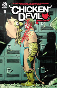 Chicken Devil (2021 Aftershock) #1 Cvr B 15 Copy Incentive David Lopez Unlock Variant Comic Books published by Aftershock Comics