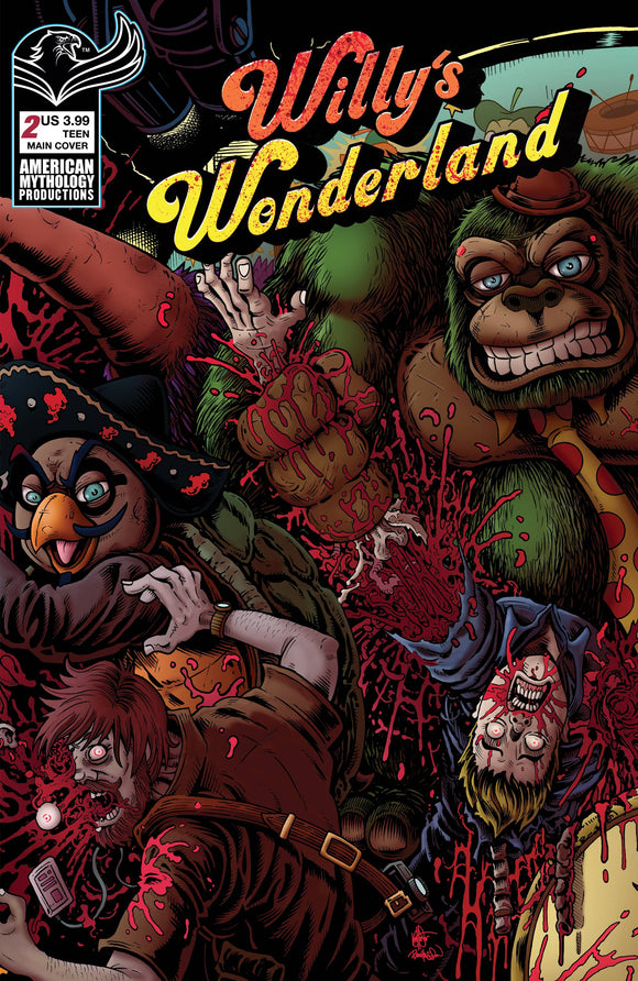 Willy's Wonderland Prequel (2021 American Mythology) #2 Cvr A Hasson & Haeser Comic Books published by American Mythology Productions