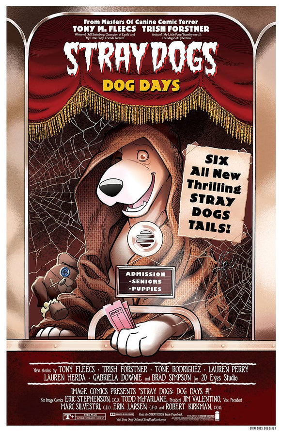 Stray Dogs Dog Days (2021 Image) #1 (Of 2) Cvr B Horror Movie Variant Comic Books published by Image Comics
