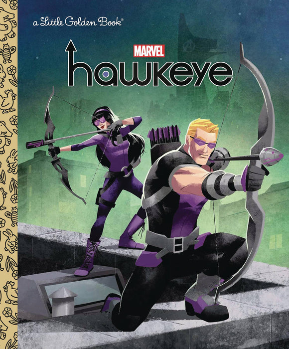 Marvel Hawkeye Little Golden Book Graphic Novels published by Golden Books
