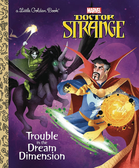 Dr Strange Trouble In Dream Dimension Little Golden Book Graphic Novels published by Golden Books