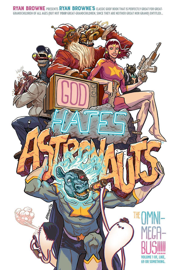 God Hates Astronauts Omnimegabus (Paperback) (Mature) Graphic Novels published by Image Comics