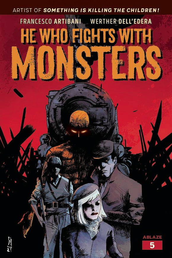 He Who Fights With Monsters (2021 Ablaze) #5 Cvr A Delledera (Mature) Comic Books published by Ablaze