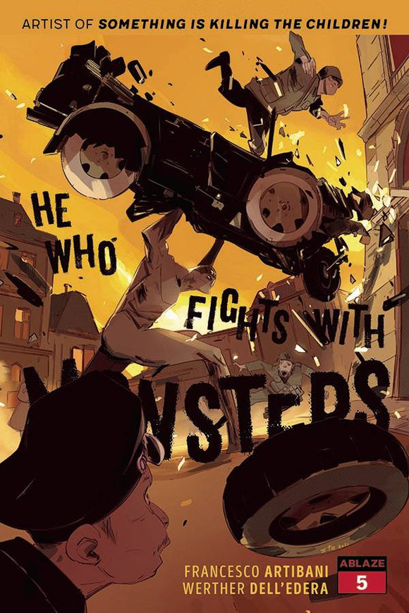 He Who Fights With Monsters (2021 Ablaze) #5 Cvr B Simeone (Mature) Comic Books published by Ablaze