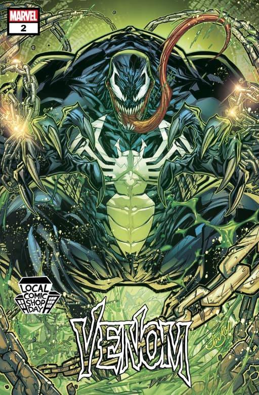 Venom (2021 Marvel) (5th Series) #2 Local Comic Shop Day Jonboy Meyers Variant Comic Books published by Marvel Comics