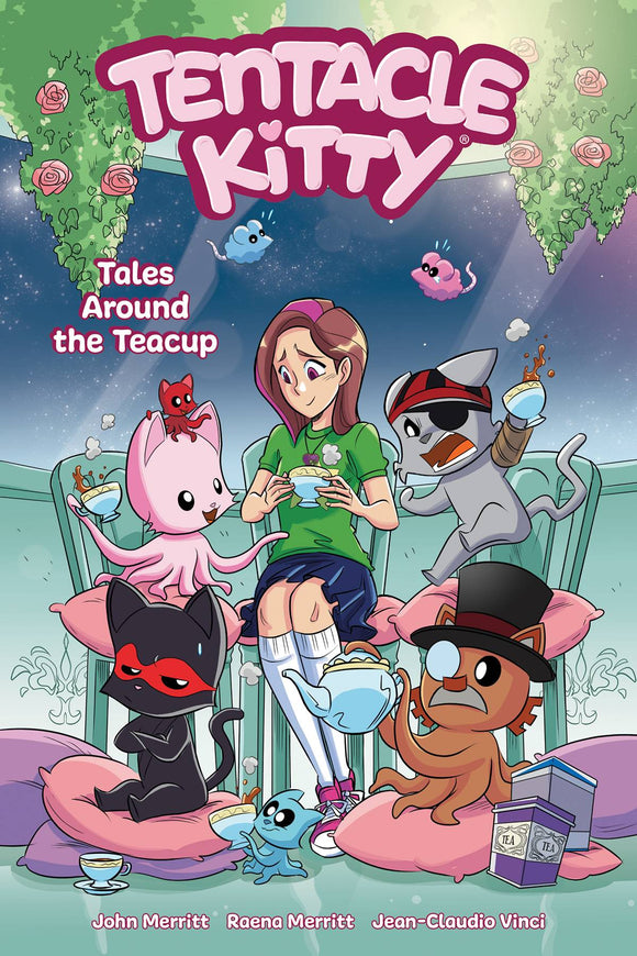 Tentacle Kitty Tales Around The Teacup (Paperback) Graphic Novels published by Dark Horse Comics