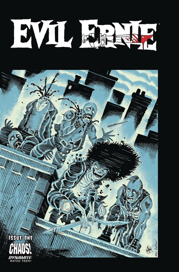 Evil Ernie (2021 Dynamite) (5th Series) #1 Cvr J Foc Bonus Tmnt Homage Haeser Comic Books published by Dynamite