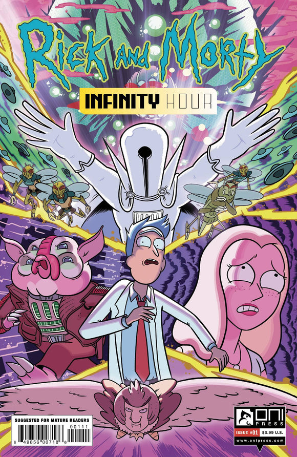 Rick and Morty Infinity Hour (2022 Oni Press) #1 Cvr A Ellerby Comic Books published by Oni Press