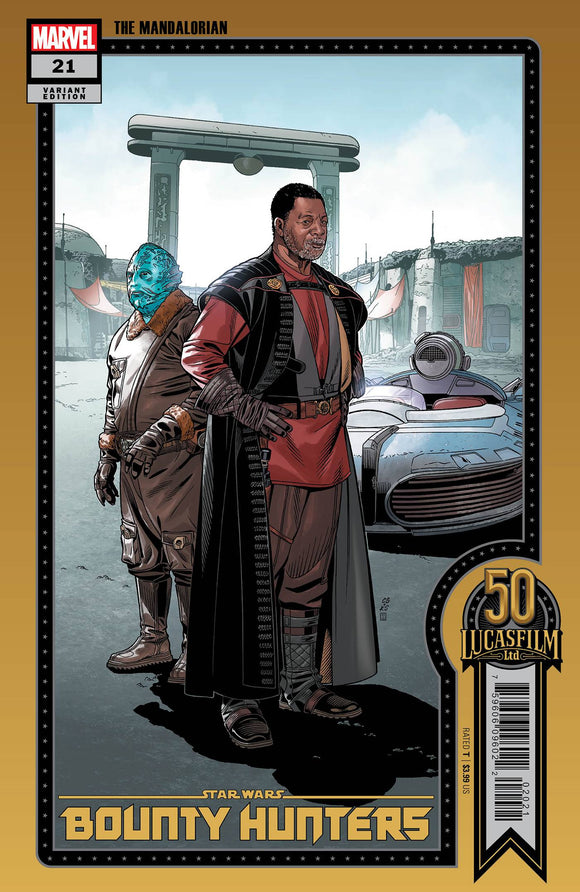 Star Wars Bounty Hunters (2020 Marvel) #21 Sprouse Lucasfilm 50th Variant Comic Books published by Marvel Comics