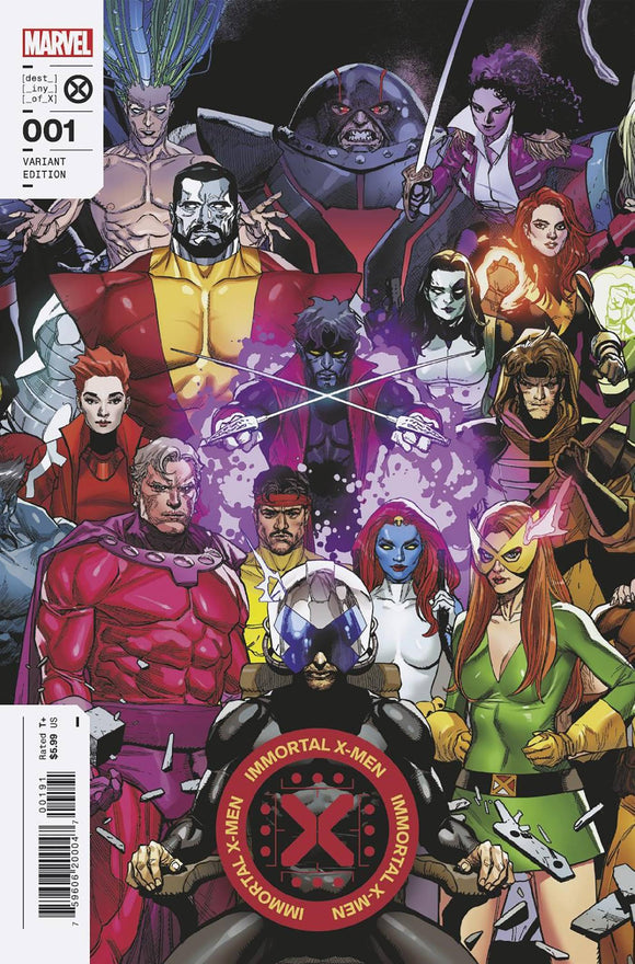 Immortal X-Men (2022 Marvel) #1 Yu Promo Variant Comic Books published by Marvel Comics