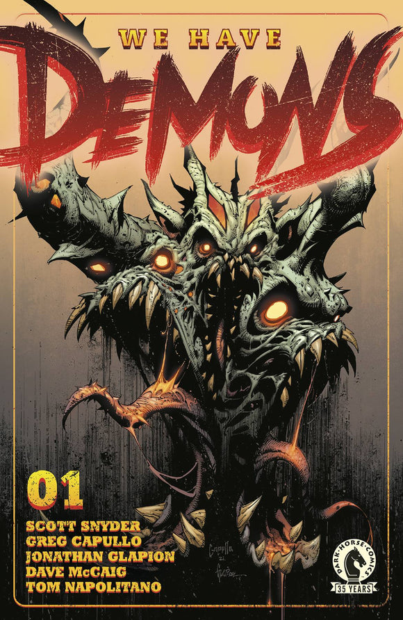 We Have Demons (2022 Dark Horse) #1 (Of 3) Cvr A Capullo (Mature) Comic Books published by Dark Horse Comics