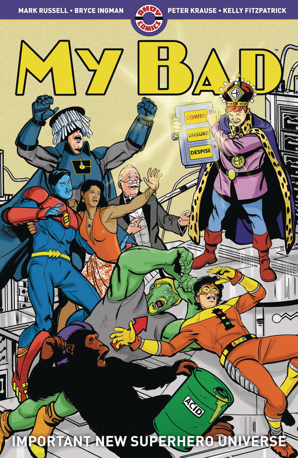 My Bad (Paperback) (Mature) Graphic Novels published by Ahoy Comics