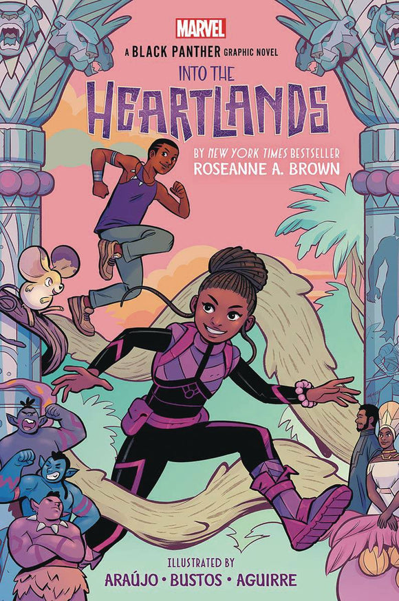 Black Panther Shuri & Tchalla Into Heartlands Gn  Graphic Novels published by Graphix